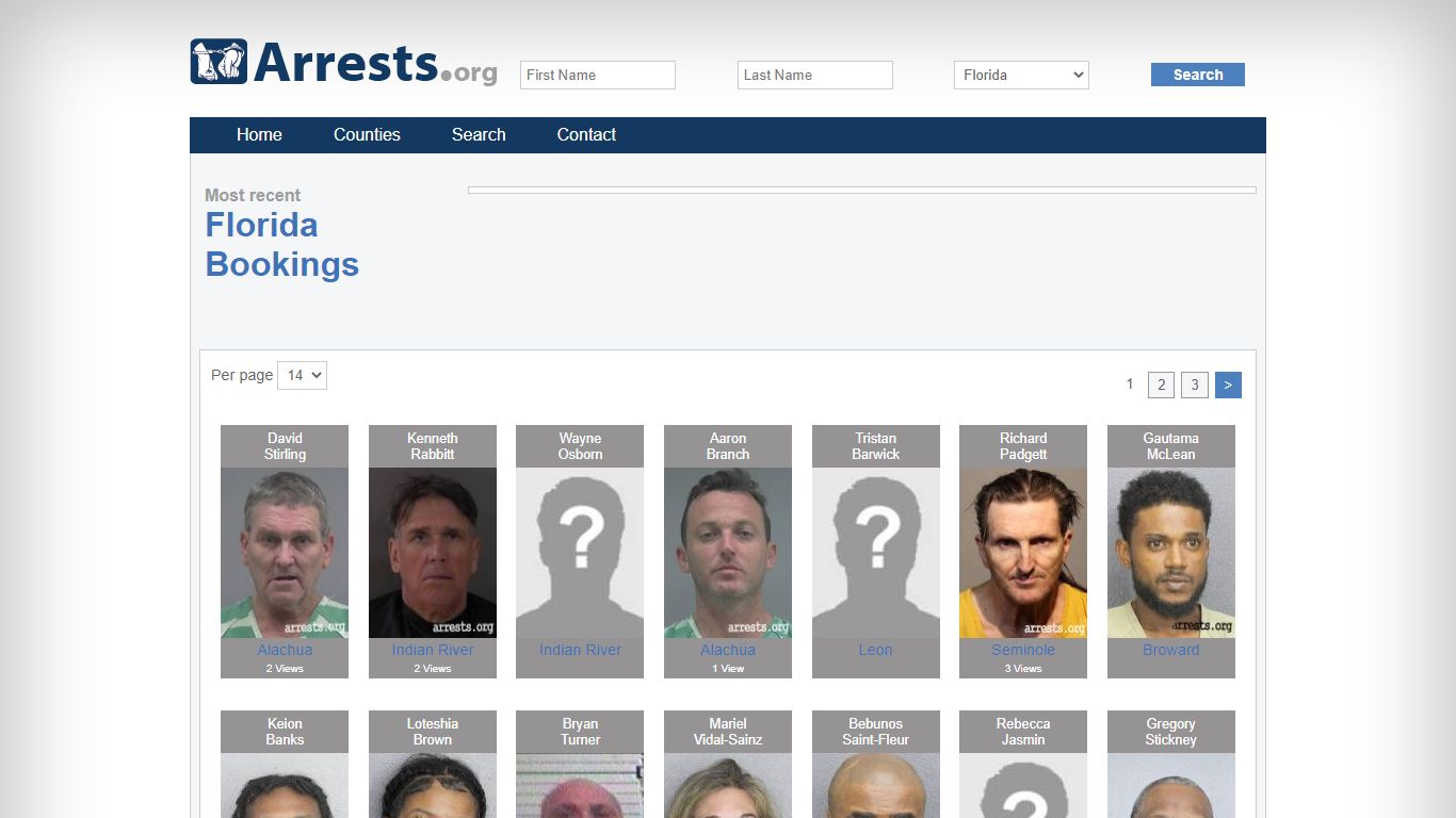 Florida Arrests and Inmate Search