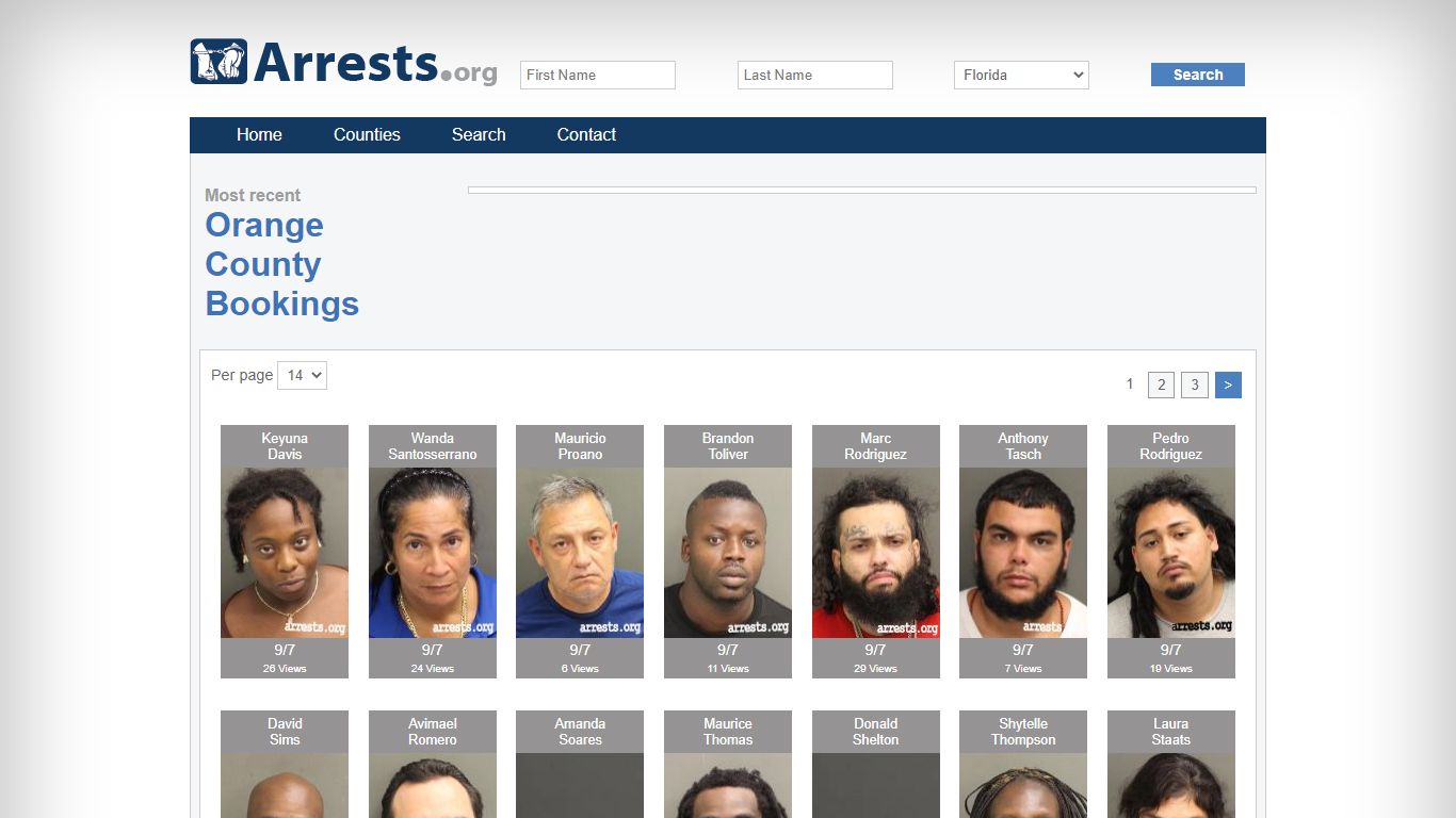 Orange County Arrests and Inmate Search